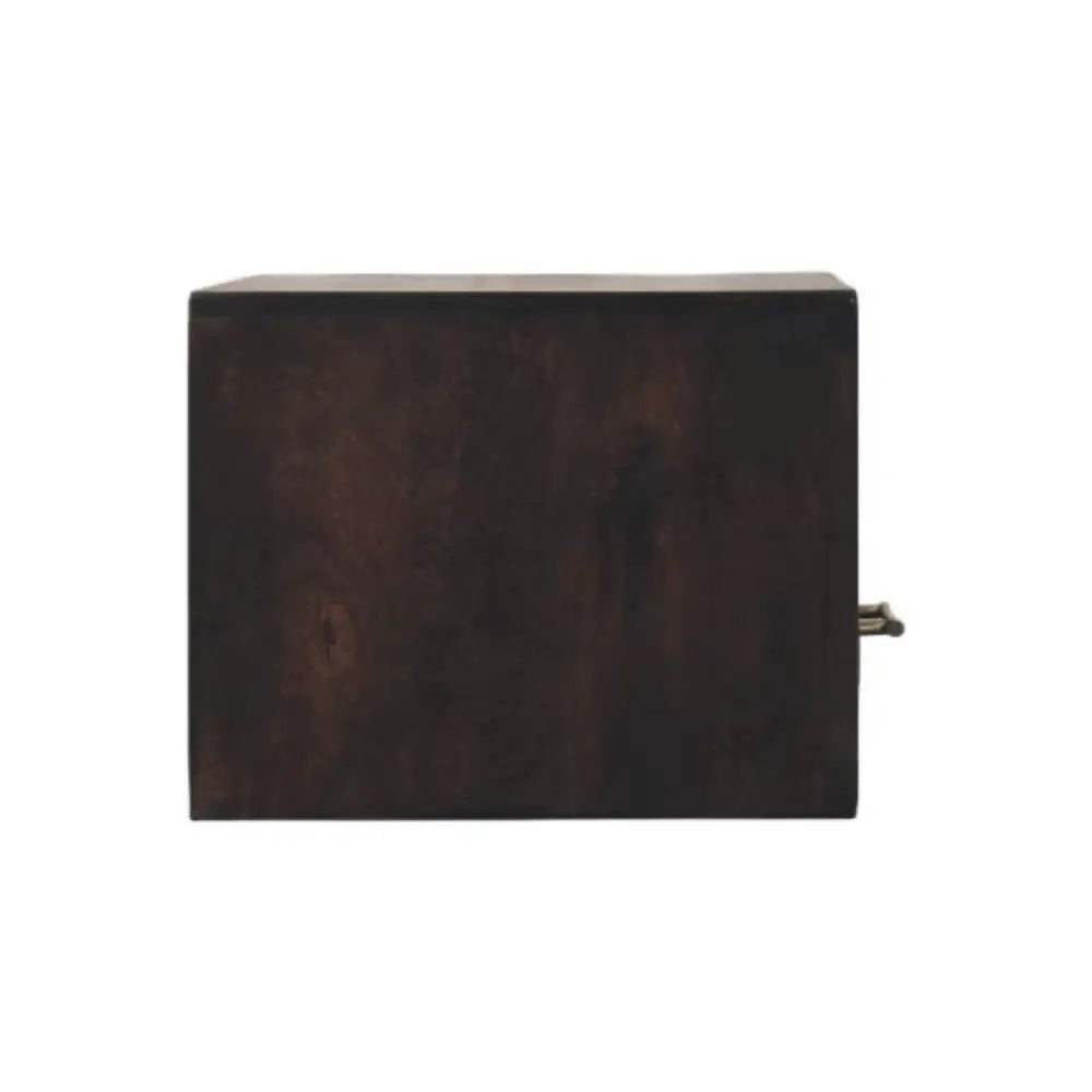 Cadiz Carved Open-Slot Bedside