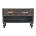 Cadiz Carved Shoe Storage Bench