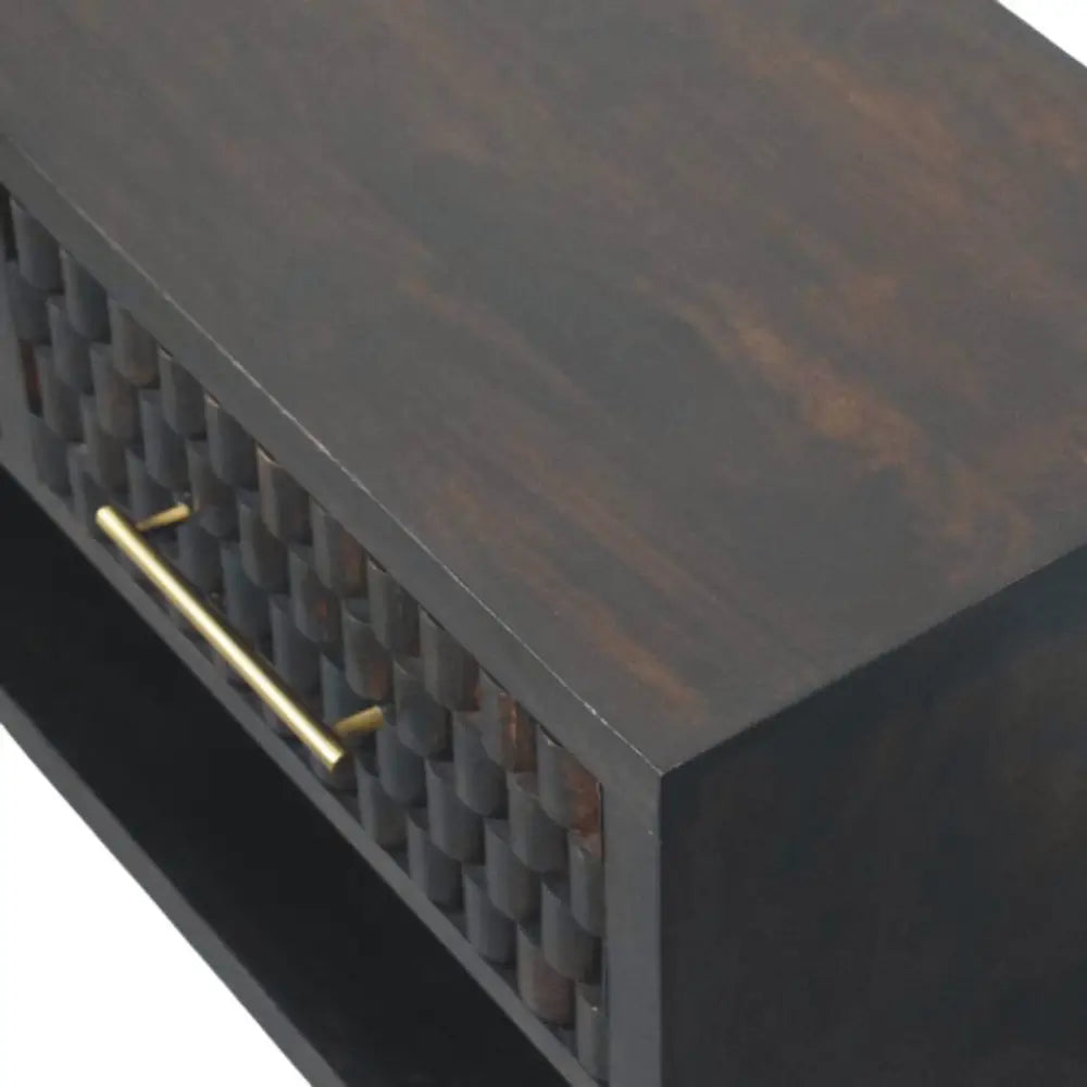 Cadiz Carved Shoe Storage Bench