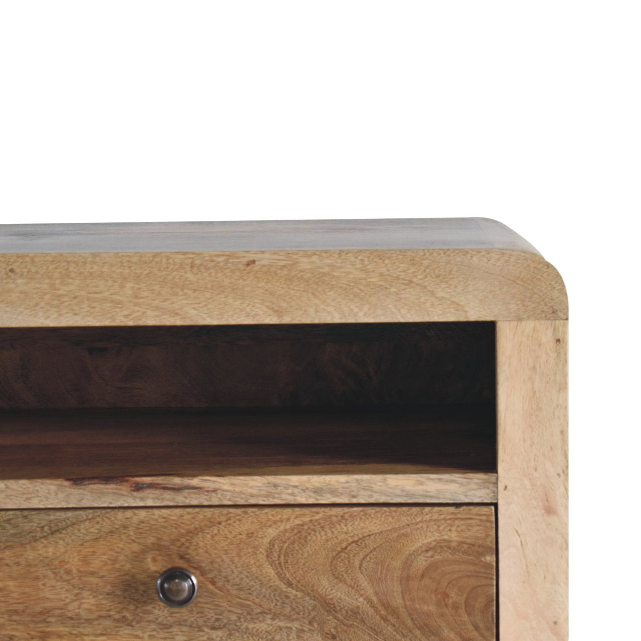 Chunky Oak Floating Bedside - Nightstands