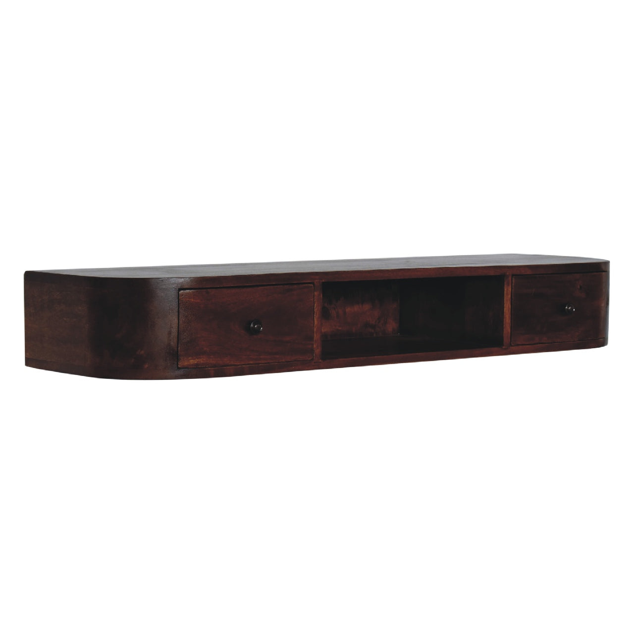 Lunar 2 Drawer Wall Mounted Console - Console Table