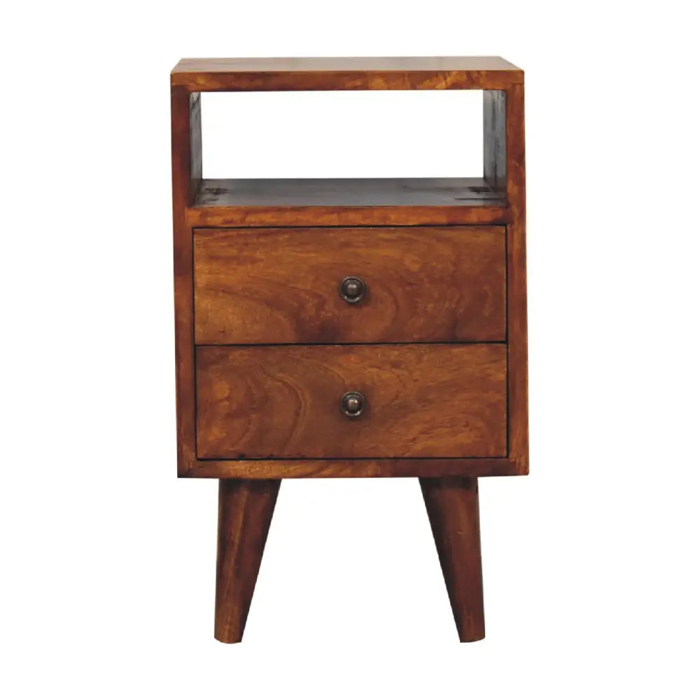 Mini Classic Chestnut Nightstand - Nightstands