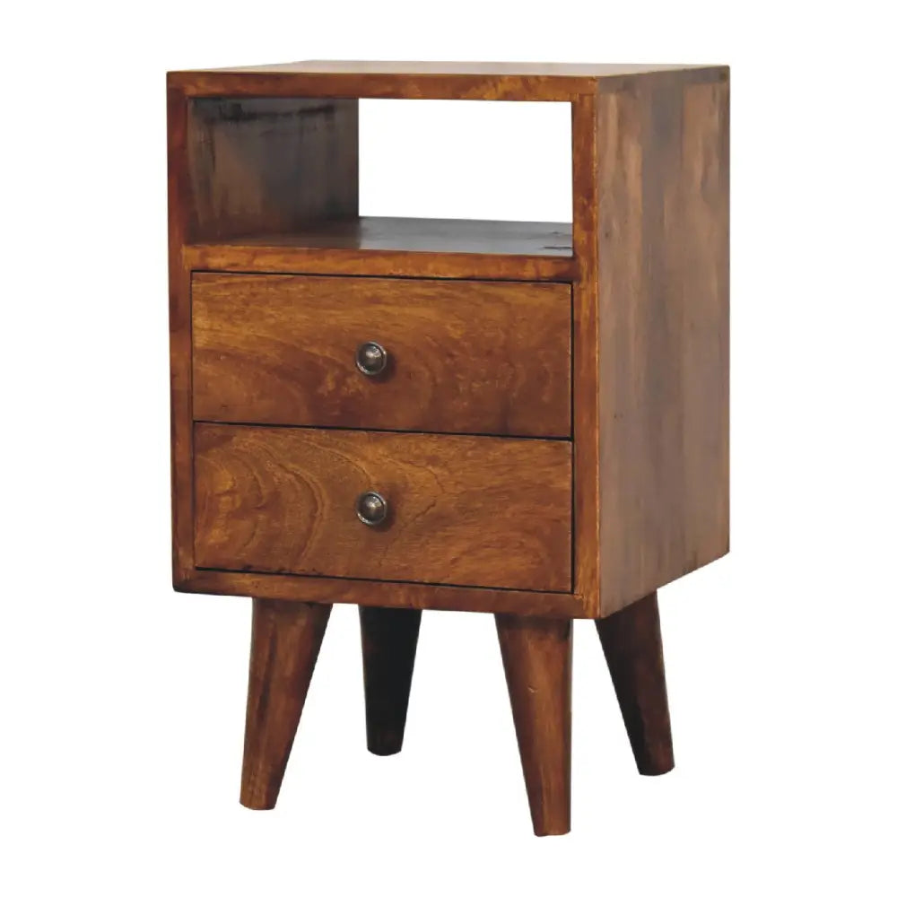 Mini Classic Chestnut Nightstand - Nightstands
