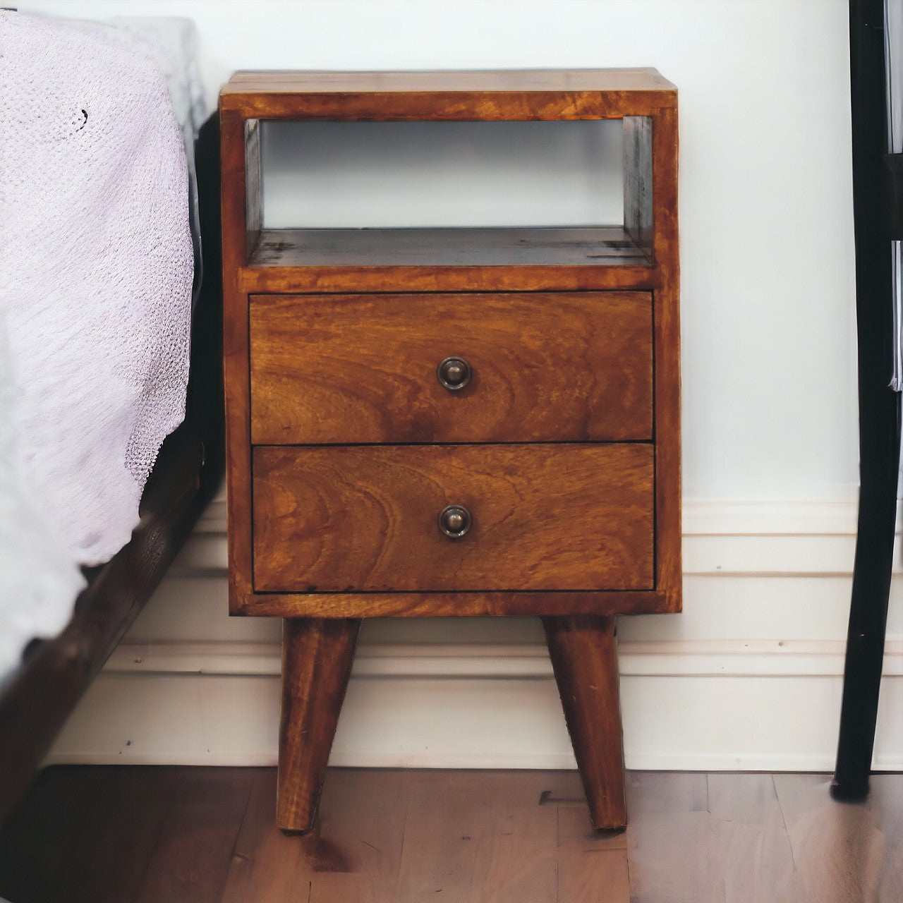 Mini Classic Chestnut Nightstand - Nightstands