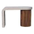 Serenity Terrazzo Coffee Table with terrazzo top and Nordic-style legs. Full details