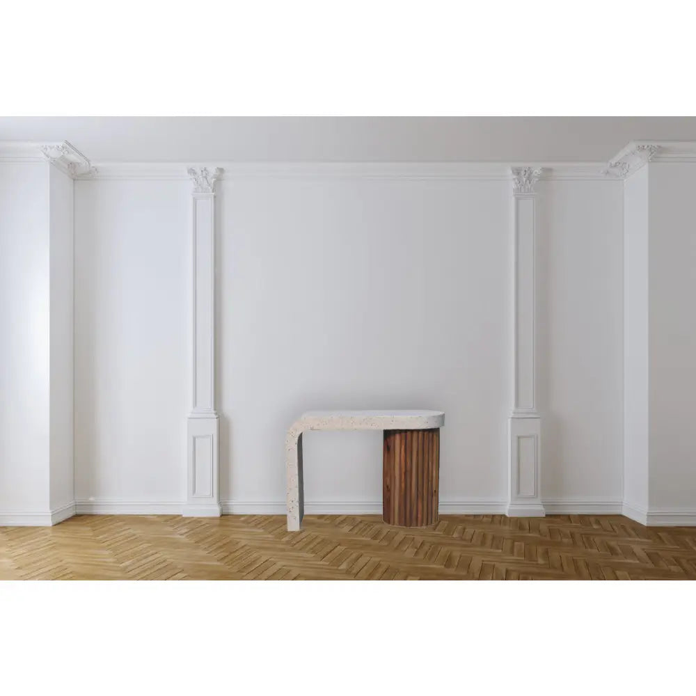 Serenity Terrazzo Coffee Table with terrazzo top and Nordic-style legs