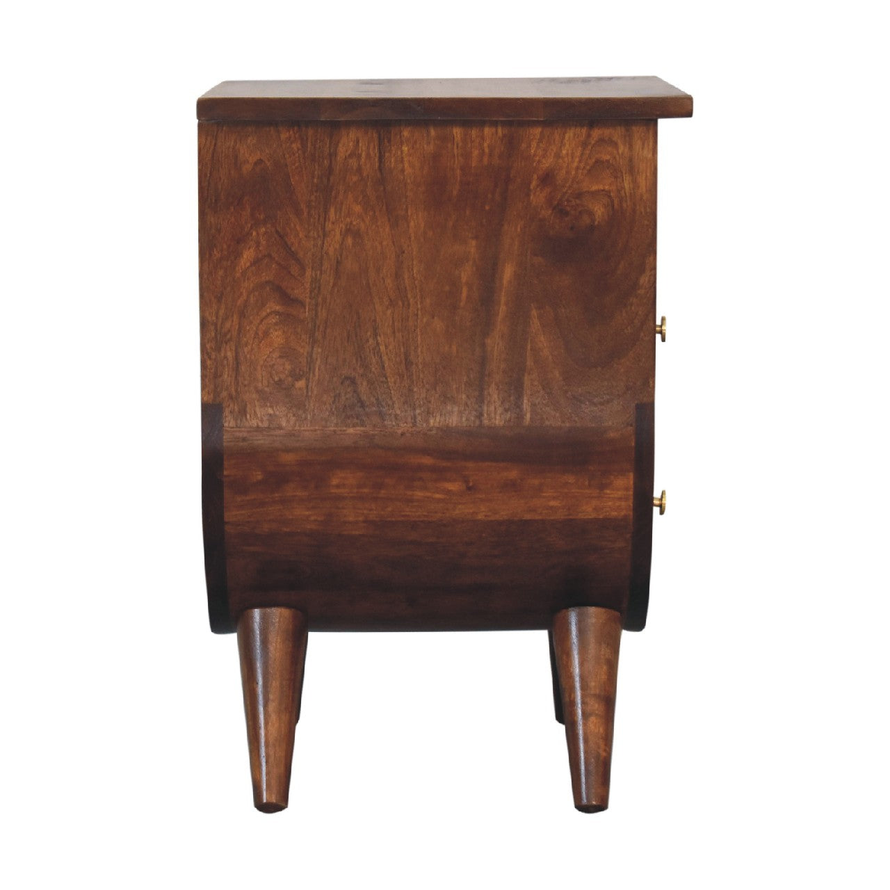 Split Chestnut Nightstand - Nightstands