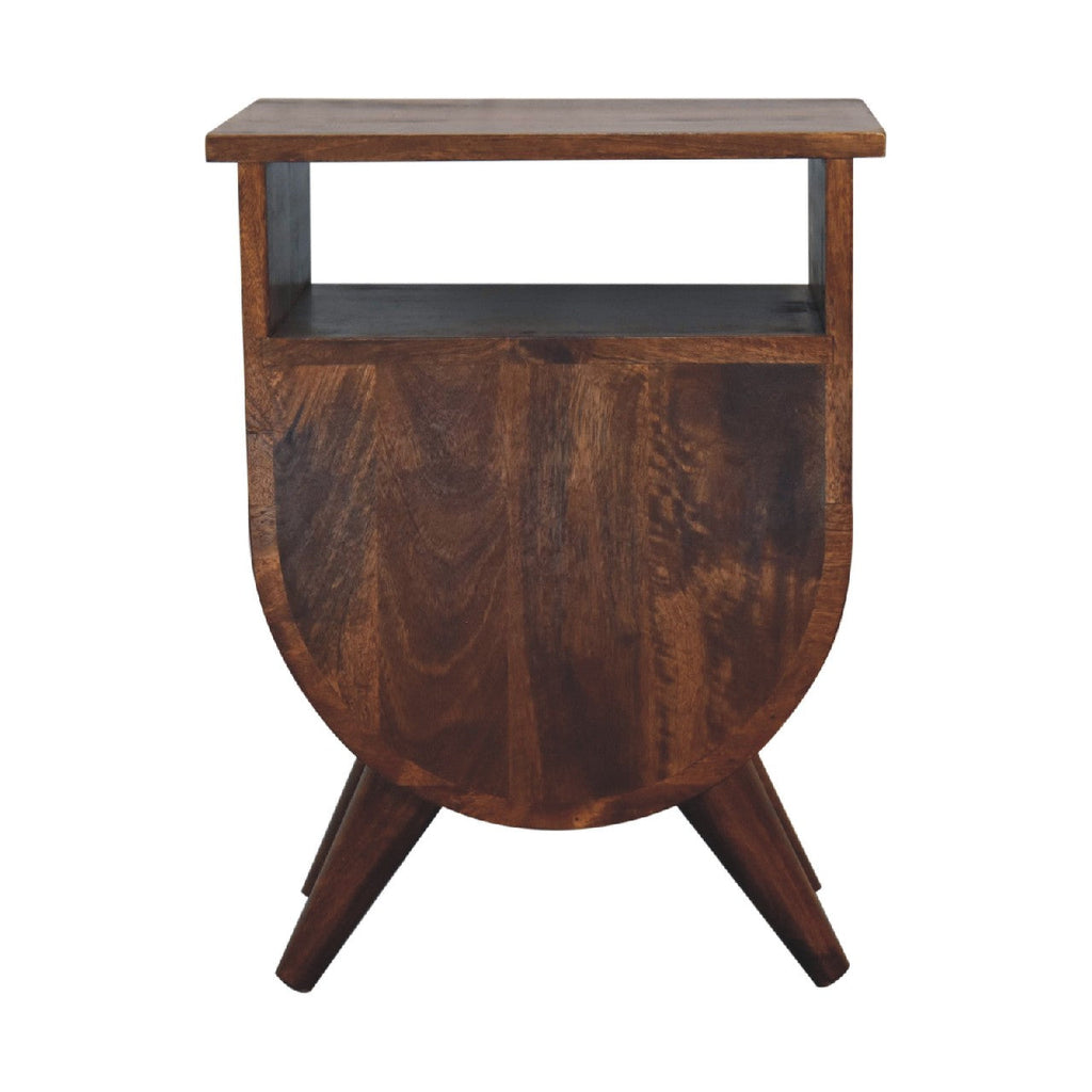 Split Chestnut Nightstand - Nightstands