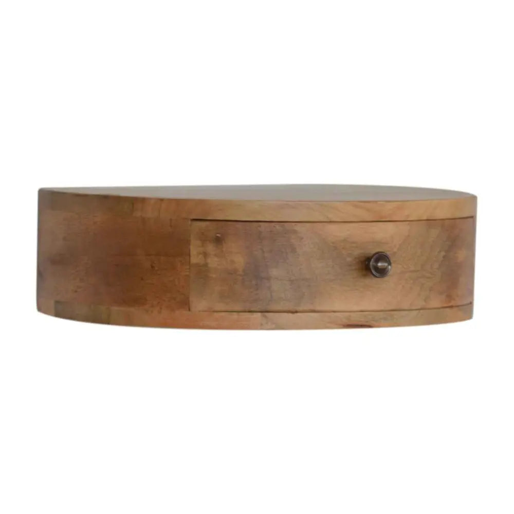 Wall Mounted Rounded Nightstand